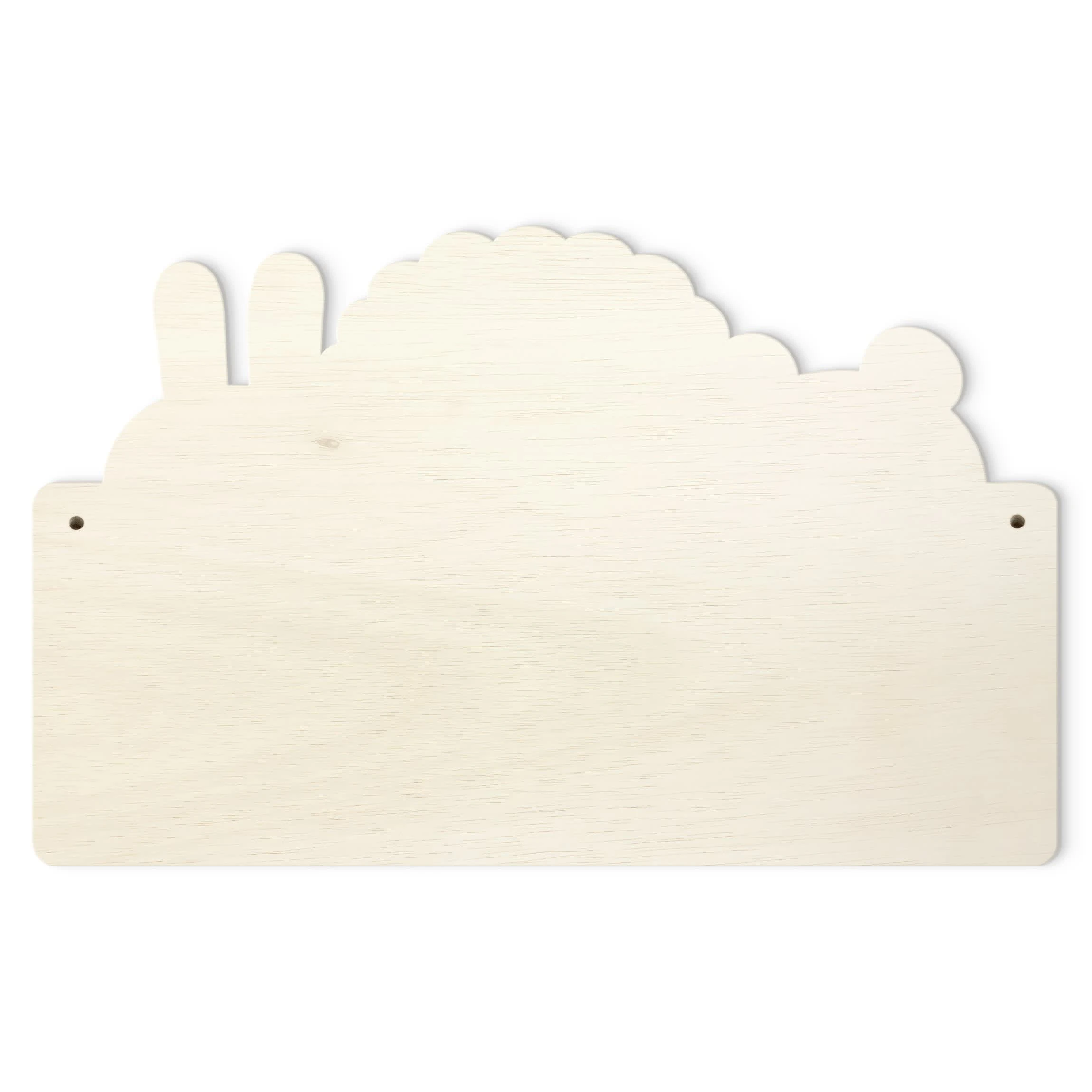 WallArt Kindergarderobe Holz - Safari Tiere In Pastell - Image 5