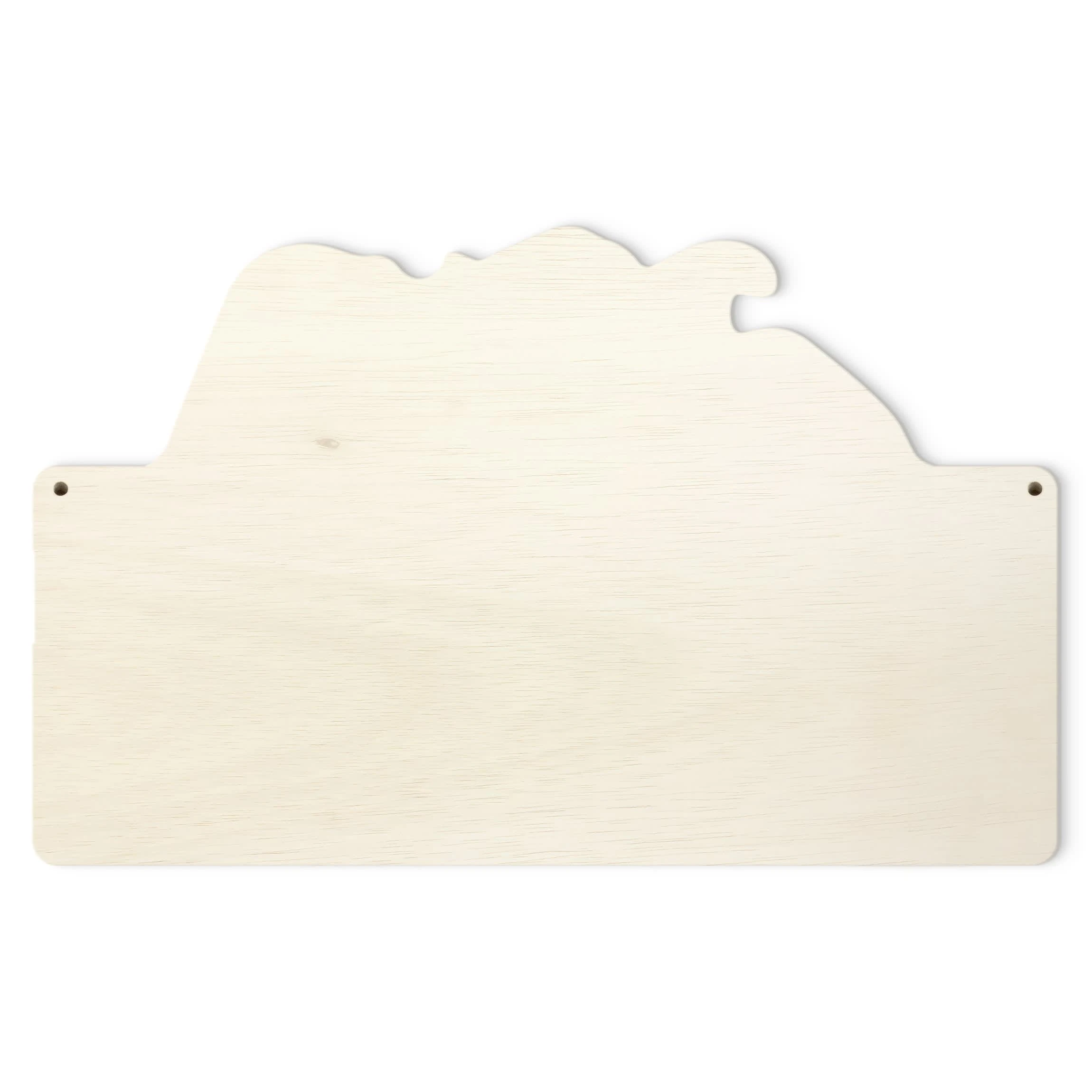 WallArt Kindergarderobe Holz - T-Rex Und Parasaurolophus In Bunt - Image 5