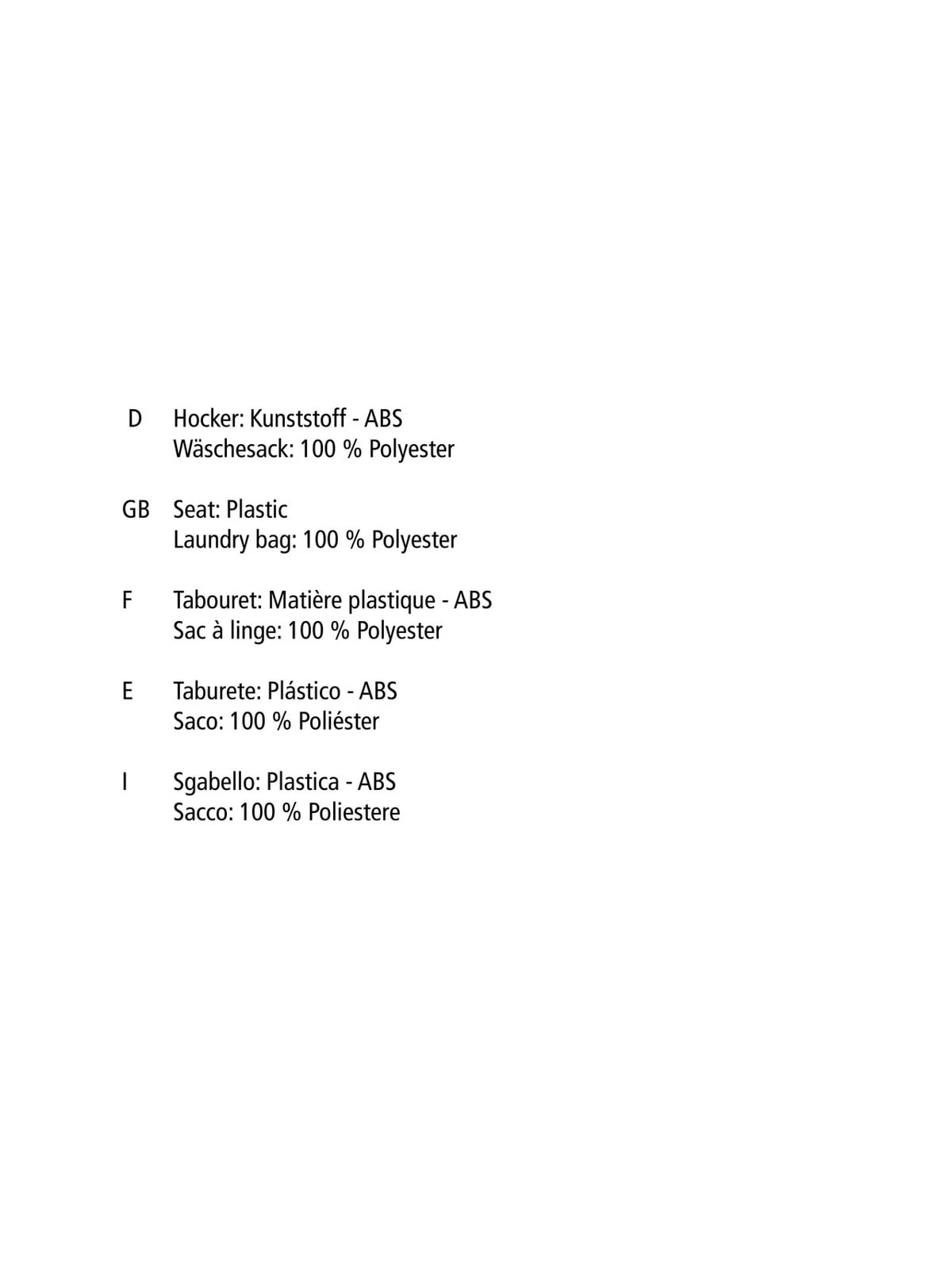 Wenko Hocker Candy Black In Lederoptik, Mit Wäschesack In Schwarz - Image 12