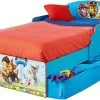 Worldsapart Kinderbett De Luxe, PAW Patrol, Blau, Mit 2 Schubladen, 70 X 140 Cm