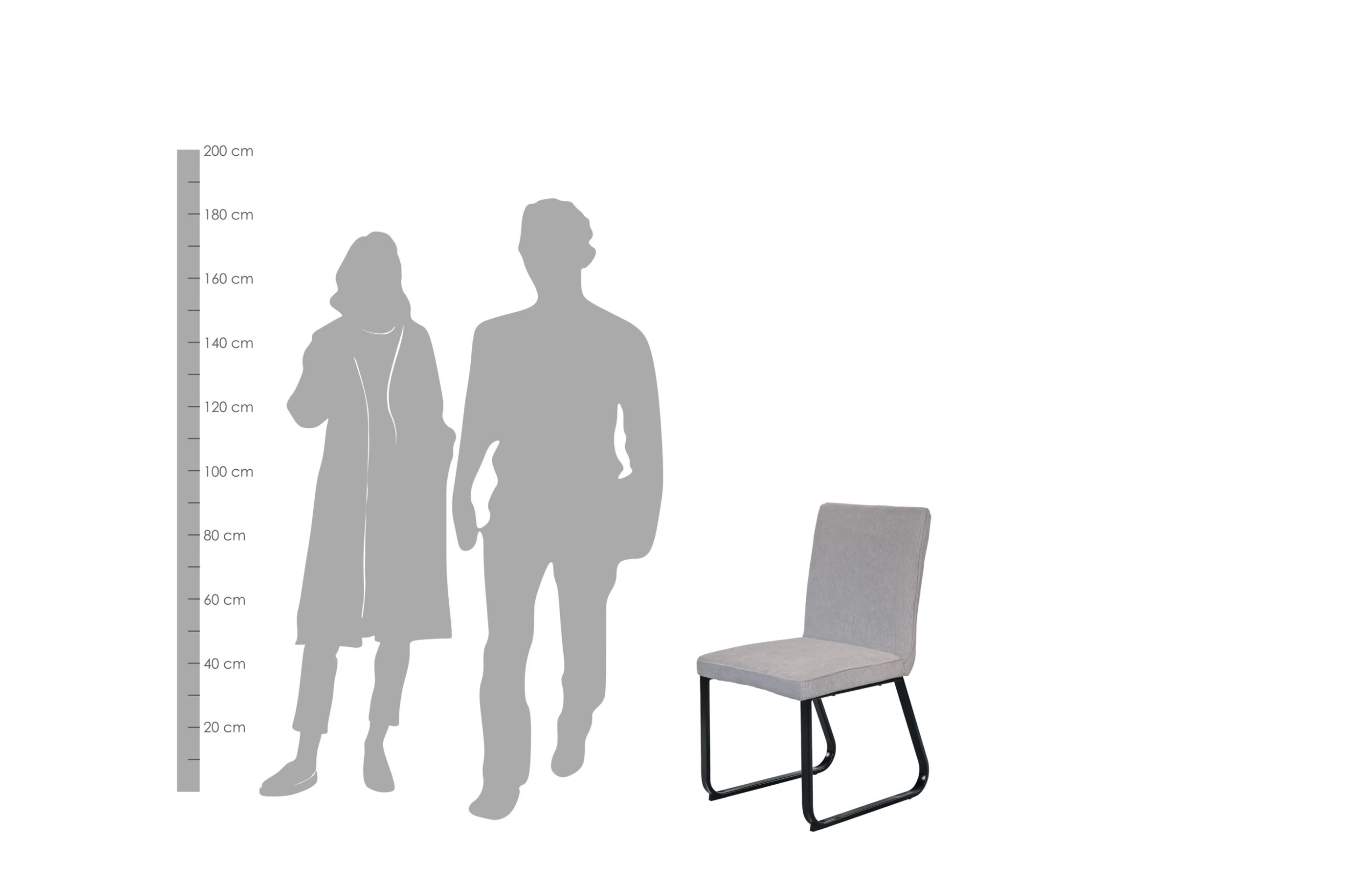 ByLiving 2-er-Set: Esszimmerstuhl TALEA In Grau - Image 9