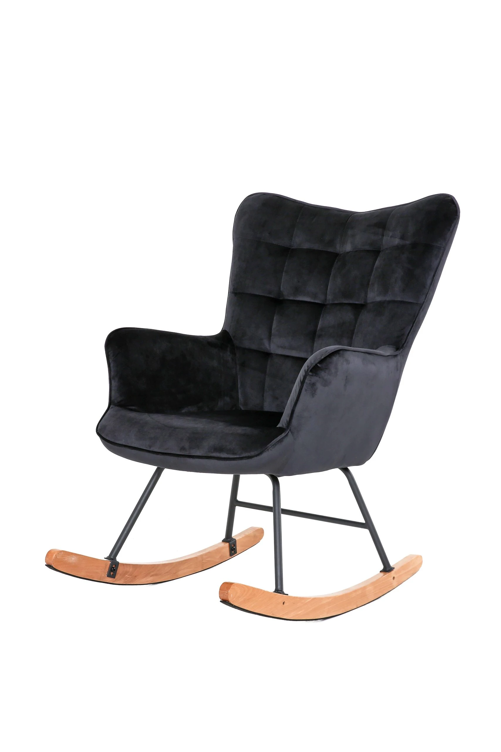 ByLiving Schaukelstuhl RICHIE In Schwarz - Image 2