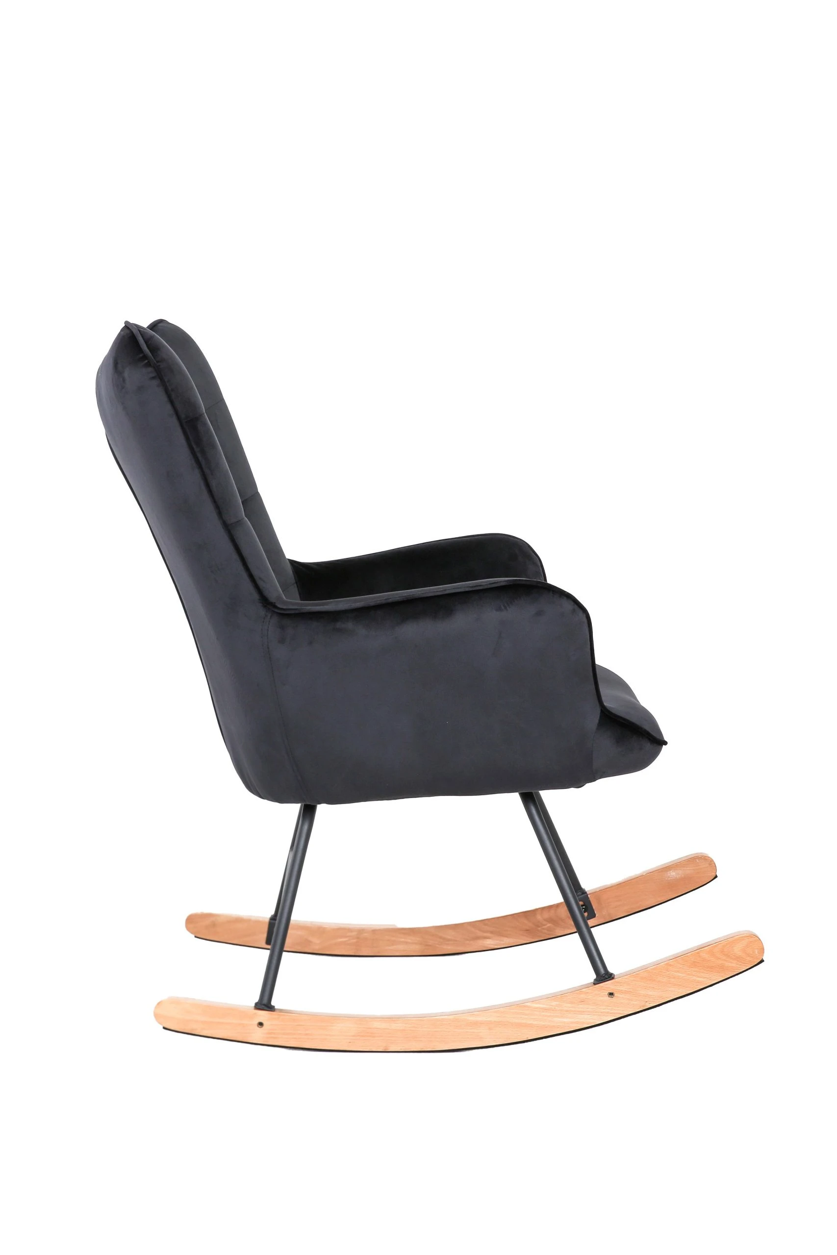 ByLiving Schaukelstuhl RICHIE In Schwarz - Image 3
