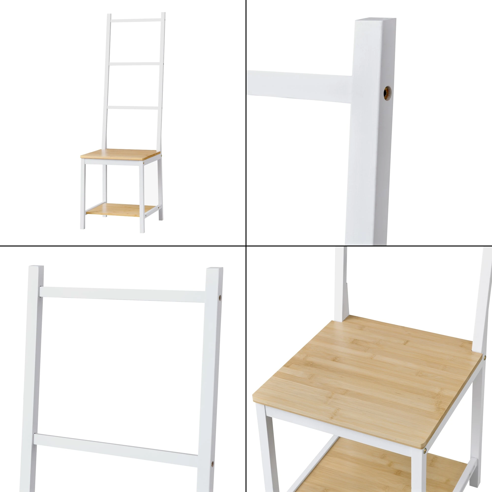 En.casa Herrendiener Juuka In Weiß (H)133cm (B)40cm (T)42cm - Image 6