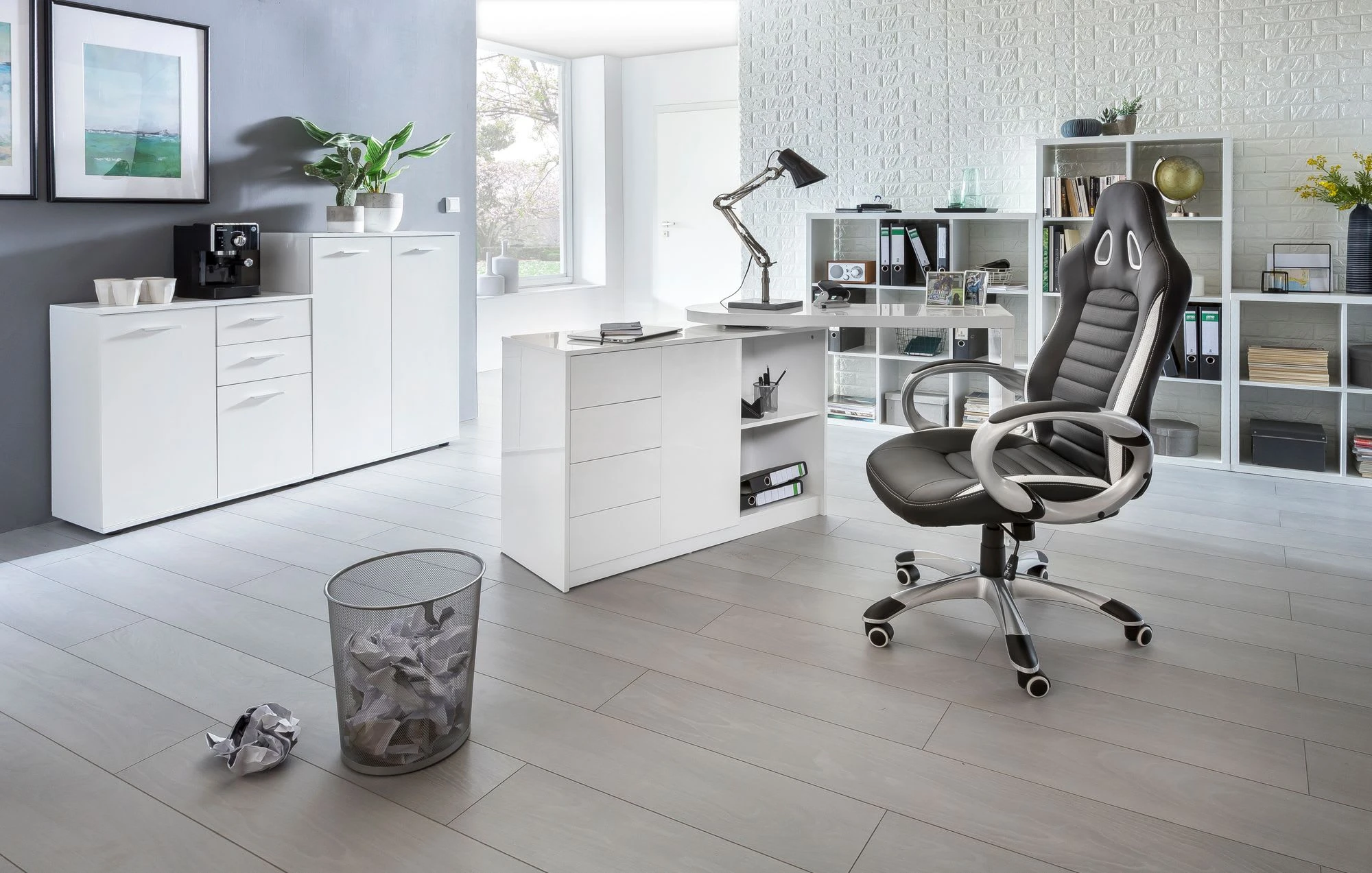 FineBuy Bürostuhl "SV38478" In Schwarz - Image 7