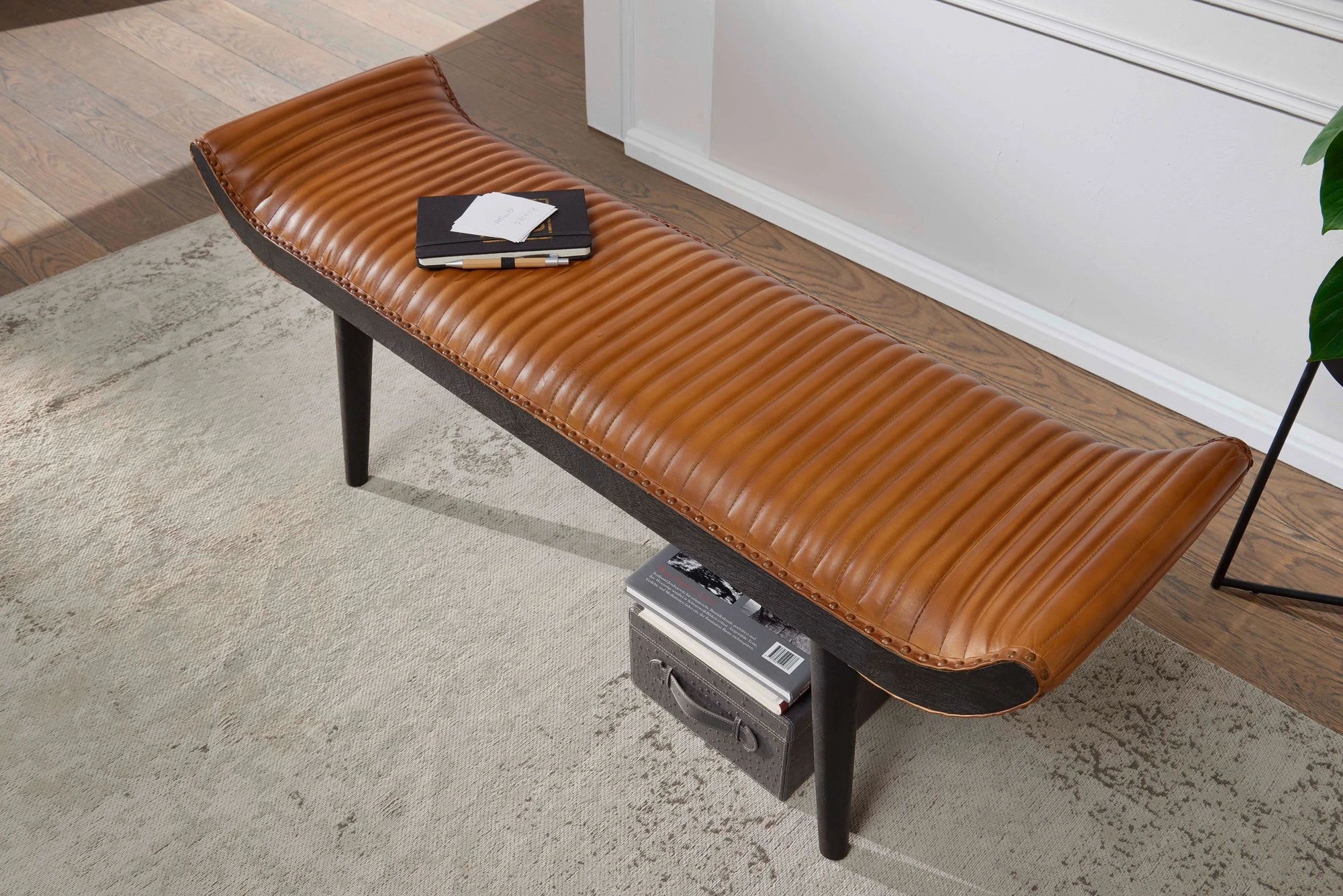 FineBuy SitzbÀnk "FB53694" In Braun / - Image 4