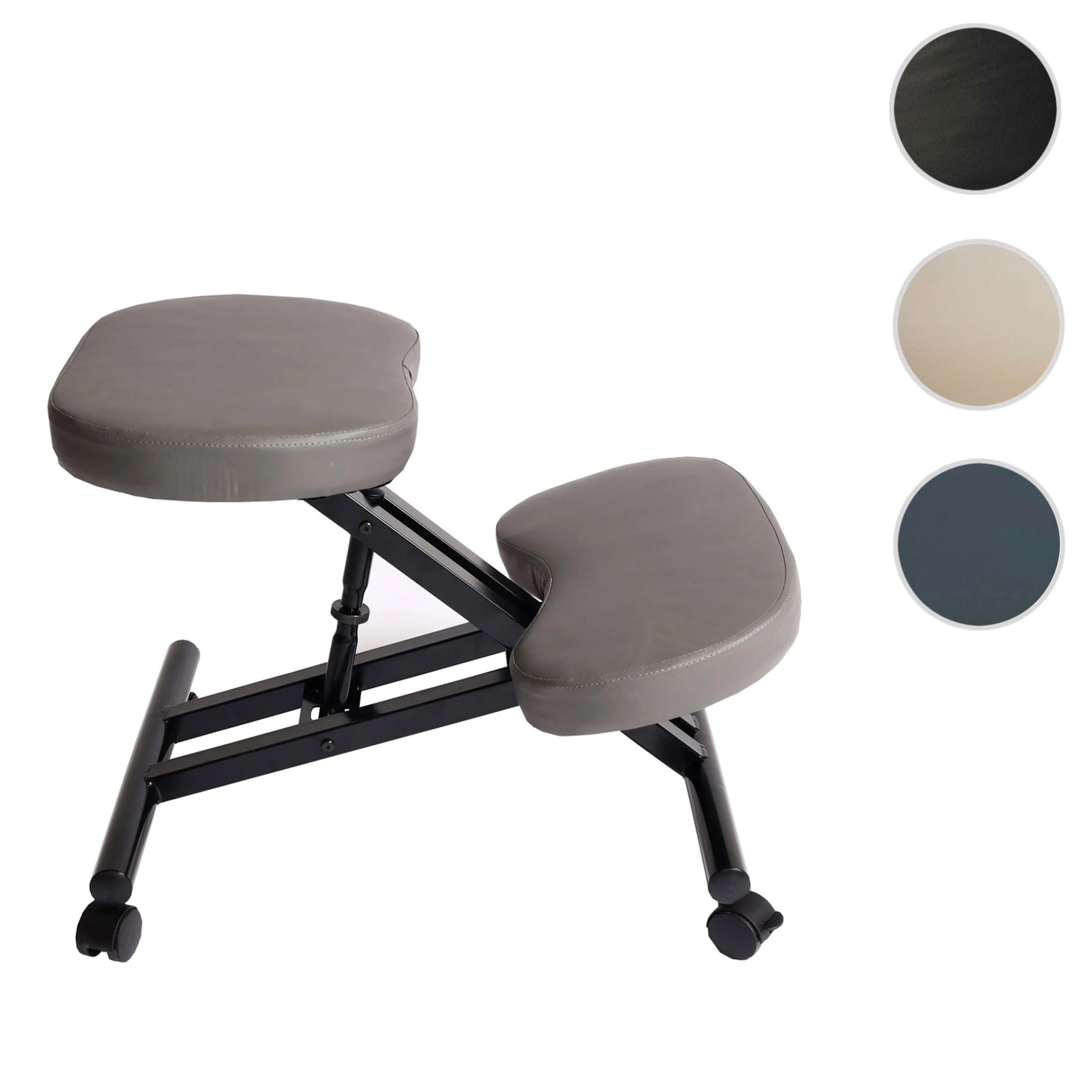 MCW Kniestuhl E10, Grau Matt – Bild 8