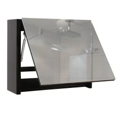 MCW Spiegelschrank B19, Schwarz