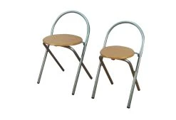 Möbel-direkt Klappstuhl 2er-Set Artur In Buchefarben