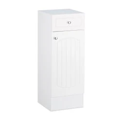 Relaxdays Badschrank In Weiß - (B)30,5 X (H)80 X (T)30,5 Cm