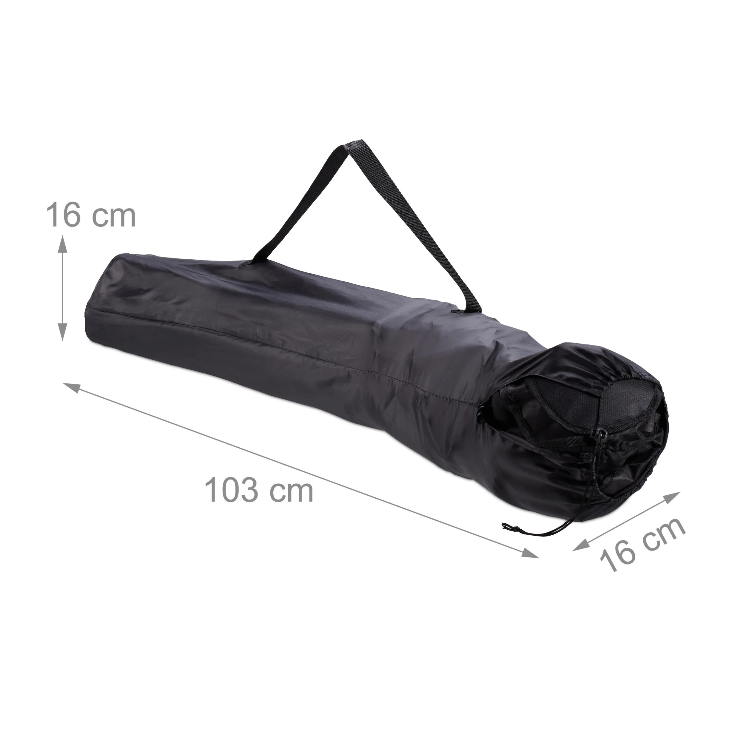 Relaxdays Butterfly Chair In Schwarz - Image 5